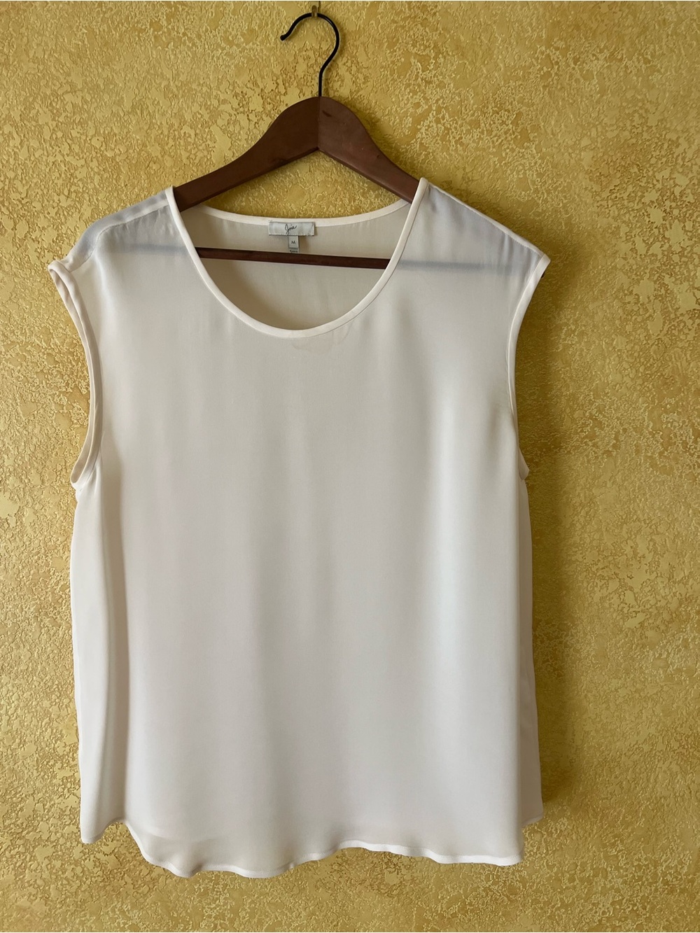 Joie Sleeveless Silk Blouse